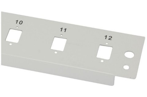 Płyta czołowa 12x SC Simplex 19" 1U Płyta czołowa 12x SC Simplex 19" 1U