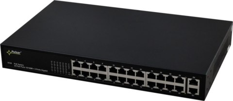 SWITCH POE PULSAR S124 24+2 UPLINK POE+ GIGABIT SWITCH POE PULSAR S124 24+2 UPLINK POE+ GIGABIT