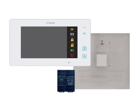 Skrzynka na listy Vidos DUO z monitorem M1021W/S1201-SK Skrzynka na listy Vidos DUO z monitorem M1021W/S1201-SK