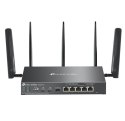 Brama sieciowa gigabitowa Omada 4G+ Cat6 AX3000 VPN with 4-Port PoE+PORT: 1× Gigabit SFP WAN/LAN Port, 1× Gigabit RJ45 WAN Port, Brama sieciowa gigabitowa Omada 4G+ Cat6 AX3000 VPN with 4-Port PoE+PORT: 1× Gigabit SFP WAN/LAN Port, 1× Gigabit RJ45 WAN Port,