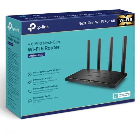 Router AX1500 Dual-Ban Wi-Fi 6 SPEED: 300 Mbps at 2.4 GHz + 1201Mbps at 5 GHz Router AX1500 Dual-Ban Wi-Fi 6 SPEED: 300 Mbps at 2.4 GHz + 1201Mbps at 5 GHz