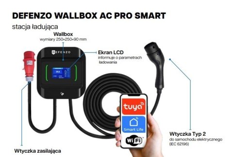 Stacja ładowania Wallbox PRO AC22 SMART Stacja ładowania Wallbox PRO AC22 SMART