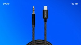 Kabel USB-C do mini-Jack 1m CL-187