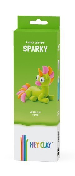 Masa plastyczna JEDNOROŻCE SPARKY 3PAK CEE Masa plastyczna JEDNOROŻCE SPARKY 3PAK CEE