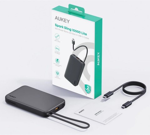 PB-Y53P PowerBank | 10000mAh | 22.5W | 4xUSB | kabel USB-C PB-Y53P PowerBank | 10000mAh | 22.5W | 4xUSB | kabel USB-C