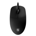 Mysz przewodowa AZORA MB-241 1200 DPI czarna podświetlana Mysz przewodowa AZORA MB-241 1200 DPI czarna podświetlana