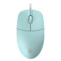 Mysz przewodowa AZORA MB-241 1200 DPI miętowa podświetlenie Mysz przewodowa AZORA MB-241 1200 DPI miętowa podświetlenie