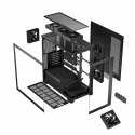 Obudowa PC STELLAR 8F ARGB 10 Czarna Obudowa PC STELLAR 8F ARGB 10 Czarna