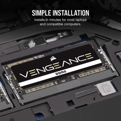 Pamięć DDR5 Vengeance 16GB/5600 (1*16) CL48 Pamięć DDR5 Vengeance 16GB/5600 (1*16) CL48