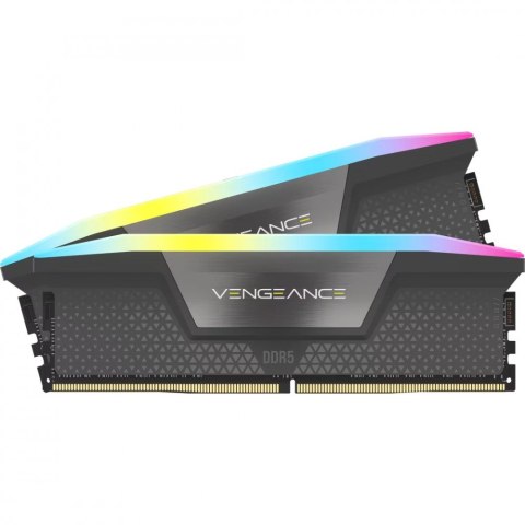 Pamięć DDR5 Vengeance RGB 96GB/6000(2*48GB) CL30 AMD EXPO & Intel XMP Pamięć DDR5 Vengeance RGB 96GB/6000(2*48GB) CL30 AMD EXPO & Intel XMP