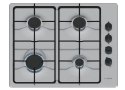 Płyta gazowa inox PBP6B5K80 Płyta gazowa inox PBP6B5K80