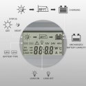 Solarny regulator ładowania MPPT z czujnikiem temperatury 30A | 12V/24V | LCD | 2xUSB | Bluetooth | APP | GEL | LiFePO4 Solarny regulator ładowania MPPT z czujnikiem temperatury 30A | 12V/24V | LCD | 2xUSB | Bluetooth | APP | GEL | LiFePO4