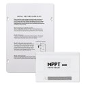 Solarny regulator ładowania MPPT z czujnikiem temperatury 30A | 12V/24V | LCD | 2xUSB | Bluetooth | APP | GEL | LiFePO4 Solarny regulator ładowania MPPT z czujnikiem temperatury 30A | 12V/24V | LCD | 2xUSB | Bluetooth | APP | GEL | LiFePO4