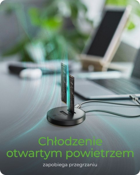 Stacja klonująca+dockująca dla 2xNVMe M.2SSD IB-1612MCL-C31 Stacja klonująca+dockująca dla 2xNVMe M.2SSD IB-1612MCL-C31