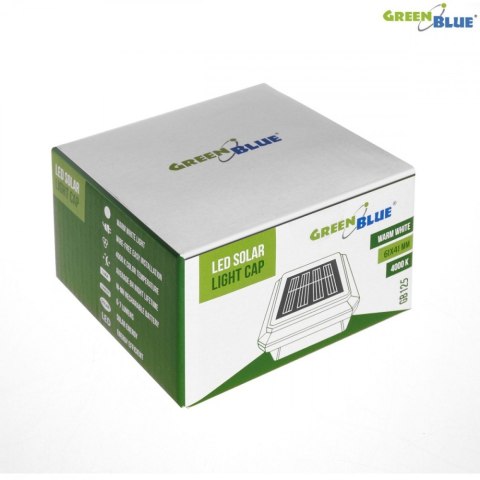 Lampa solarna na słupek LED 60x40 GB125 Daszek kopertowy Lampa solarna na słupek LED 60x40 GB125 Daszek kopertowy