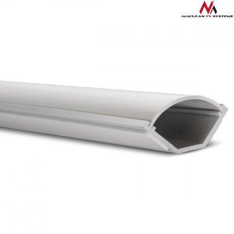Listwa maskująca kanał kablowy 1.5m 43x23 mm Biała MCTV-575 z taśmą Listwa maskująca kanał kablowy 1.5m 43x23 mm Biała MCTV-575 z taśmą