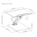 Podstawka biurkowa na monitor MC-493 regulacja wysokości, max 5kg, sprężyna gazowa Podstawka biurkowa na monitor MC-493 regulacja wysokości, max 5kg, sprężyna gazowa
