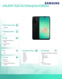 Smartfon GALAXY A26 5G 6/128 GB czarny Enterprise Edition Smartfon GALAXY A26 5G 6/128 GB czarny Enterprise Edition