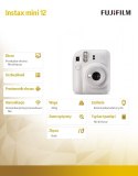 Aparat Instax mini 12 biały Aparat Instax mini 12 biały