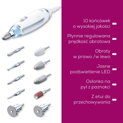 Zestaw do manicure i pedicure MP62 Zestaw do manicure i pedicure MP62