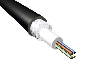 KABEL ŚWIATŁOWODOWY 8x9/125 uniwersalny jednotubowy, wzmocniony, śr.
6.5mm, 2000N - AR02 (SL-JH)