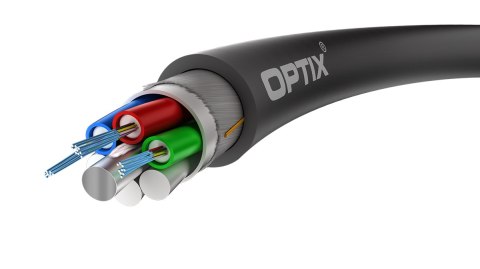 KABEL ŚWIATŁOWODOWY SAVER Z-XOTKtsdD SM 24x9/125 ITU-T G.652D 1.5kN KABEL ŚWIATŁOWODOWY SAVER Z-XOTKtsdD SM 24x9/125 ITU-T G.652D 1.5kN