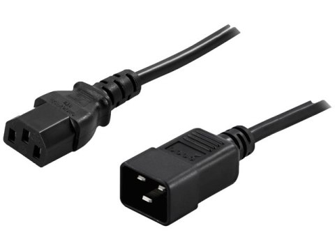 PRZEDŁUŻACZ KABLA ZASILAJĄCEGO IEC 320 C13 / C20 1,8M Lanberg PRZEDŁUŻACZ KABLA ZASILAJĄCEGO IEC 320 C13 / C20 1,8M Lanberg