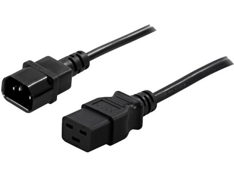 PRZEDŁUŻACZ KABLA ZASILAJĄCEGO IEC 320 C14 / C19 1,8M Lanberg PRZEDŁUŻACZ KABLA ZASILAJĄCEGO IEC 320 C14 / C19 1,8M Lanberg