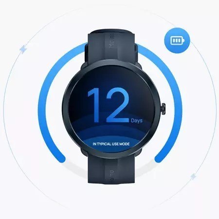Smartwatch GPS Watch R WT2001 Niebieski Android iOS Smartwatch GPS Watch R WT2001 Niebieski Android iOS