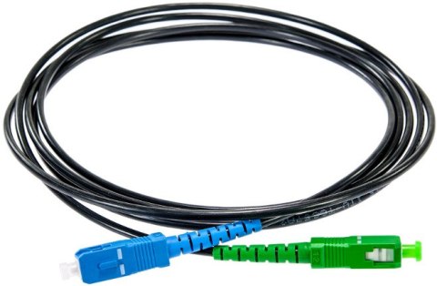 PATCHCORD ŚWIATŁOWODOWY SM 100M SIMPLEX 9/125 SC/APC-SC/APC DROP PATCHCORD ŚWIATŁOWODOWY SM 100M SIMPLEX 9/125 SC/APC-SC/APC DROP