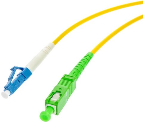 PATCHCORD ŚWIATŁOWODOWY SM 1M SIMPLEX 9/125, SC/APC-LC/UPC 3.0MM PATCHCORD ŚWIATŁOWODOWY SM 1M SIMPLEX 9/125, SC/APC-LC/UPC 3.0MM