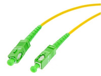 PATCHCORD ŚWIATŁOWODOWY SM 1M SIMPLEX 9/125, SC/APC-SC/APC 3MM PATCHCORD ŚWIATŁOWODOWY SM 1M SIMPLEX 9/125, SC/APC-SC/APC 3MM