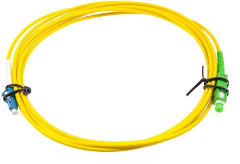 PATCHCORD ŚWIATŁOWODOWY SM 2M SIMPLEX 9/125, SC/APC-LC/UPC 3.0MM PATCHCORD ŚWIATŁOWODOWY SM 2M SIMPLEX 9/125, SC/APC-LC/UPC 3.0MM