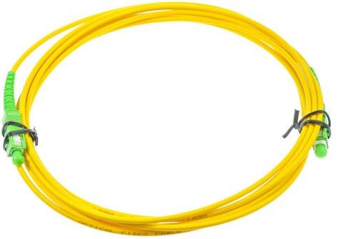 PATCHCORD ŚWIATŁOWODOWY SM 3M SIMPLEX 9/125, SC/APC-SC/APC 3MM PATCHCORD ŚWIATŁOWODOWY SM 3M SIMPLEX 9/125, SC/APC-SC/APC 3MM
