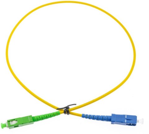 PATCHCORD ŚWIATŁOWODOWY SM SC/UPC-SC/APC SIMPLEX 0,5m PATCHCORD ŚWIATŁOWODOWY SM SC/UPC-SC/APC SIMPLEX 0,5m