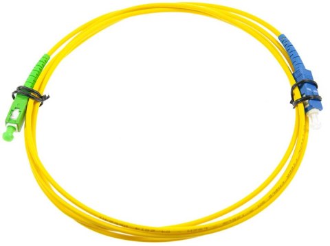 PATCHCORD ŚWIATŁOWODOWY SM SC/UPC-SC/APC SIMPLEX 2m PATCHCORD ŚWIATŁOWODOWY SM SC/UPC-SC/APC SIMPLEX 2m