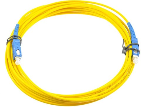 PATCHCORD ŚWIATŁOWODOWY SM SC/UPC-SC/UPC SIMPLEX 5m PATCHCORD ŚWIATŁOWODOWY SM SC/UPC-SC/UPC SIMPLEX 5m
