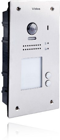 Wideodomofon 2-rodzinny VIDOS DUO 2 x M1021W / S1202A Wideodomofon 2-rodzinny VIDOS DUO 2 x M1021W / S1202A