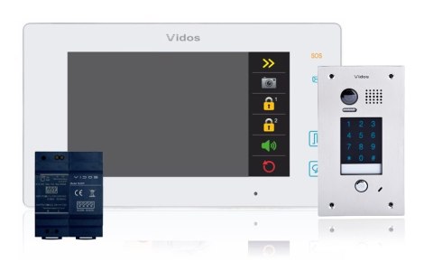 Wideodomofon VIDOS DUO M1021W-2 / S1401D Wideodomofon VIDOS DUO M1021W-2 / S1401D