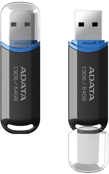 Adata Pendrive C906 32GB USB2.0 czarne