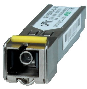 MODUŁ SFP WDM 1.25Gbps, SC SM, 10dB (3km) TX1550/RX1310 MODUŁ SFP WDM 1.25Gbps, SC SM, 10dB (3km) TX1550/RX1310