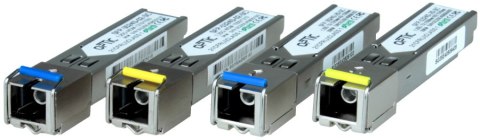 MODUŁ SFP WDM 1.25Gbps, SC SM, 10dB (3km) TX1550/RX1310 MODUŁ SFP WDM 1.25Gbps, SC SM, 10dB (3km) TX1550/RX1310