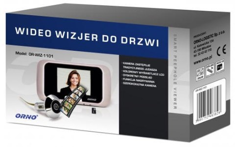 WIDEO-WIZJER DO DRZWI ORNO OR-WIZ-1101 WIDEO-WIZJER DO DRZWI ORNO OR-WIZ-1101