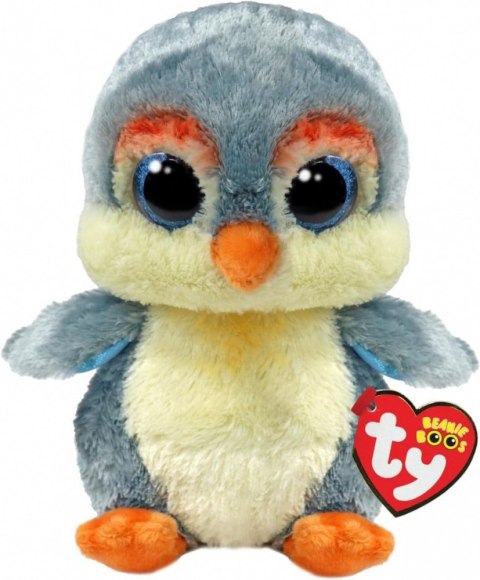 Maskotka TY Pingwin szary Fisher 15 cm Maskotka TY Pingwin szary Fisher 15 cm