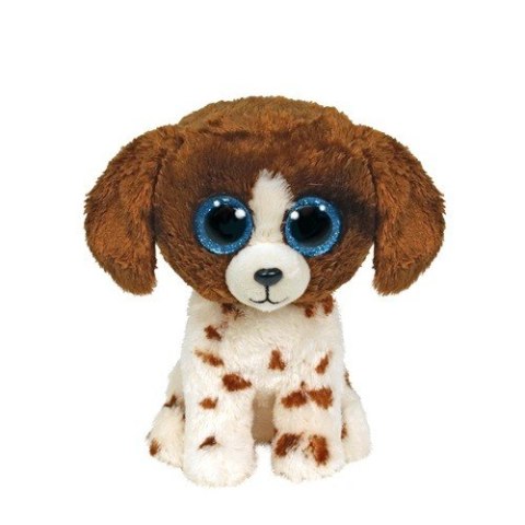 Maskotka Ty Beanie Boos Pies brązowo-biały - Muddles 15 cm Maskotka Ty Beanie Boos Pies brązowo-biały - Muddles 15 cm