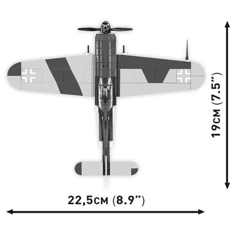 Focke-Wulf Fw 190 F-8 170 klocków Focke-Wulf Fw 190 F-8 170 klocków