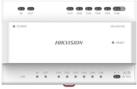 Zestaw wideodomofonowy Hikvision 2-wire DS-KIS705EY Zestaw wideodomofonowy Hikvision 2-wire DS-KIS705EY