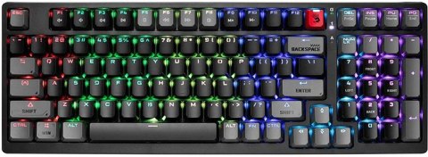 Klawiatura mechaniczna A4TECH BLOODY S98 USB Sports Red (BLMS Red Plus Switches) Klawiatura mechaniczna A4TECH BLOODY S98 USB Sports Red (BLMS Red Plus Switches)