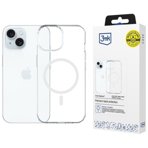 Etui Armor MagCase do iPhone 15 MagSafe przezroczysty Etui Armor MagCase do iPhone 15 MagSafe przezroczysty