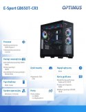 Komputer E-Sport GB650T-CR9 Ryzen 7 7800X3D/32GB/1TB/RX 9070 OC 16GB/W11H